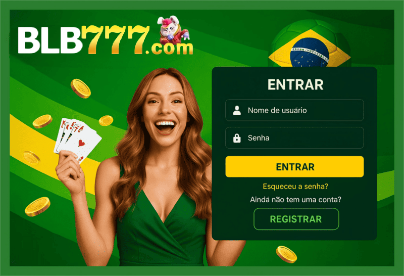 Não Perca tempo, o rRgistro na site BLB777